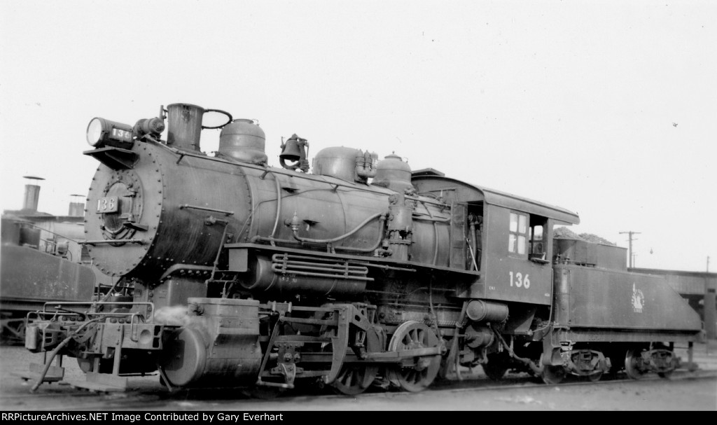 CNJ 0-6-0 #136 - Central RR of New Jersey